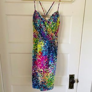 Shoshanna Silk Mia Confetti Dress